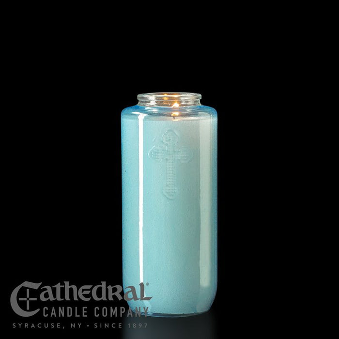 5-Day Glass Sanctuary Candle - Bottle Style - Available in 9 Colors