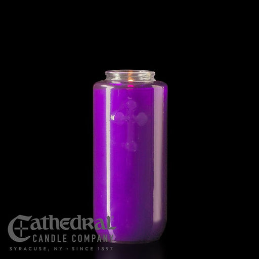 5-Day Glass Sanctuary Candle - Bottle Style - Available in 9 Colors