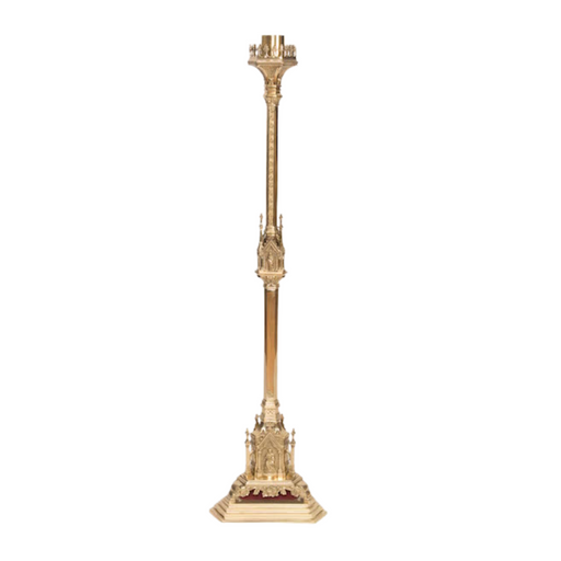 52" Gothic Style Paschal Candlestick Traditional Gothic Style Paschal Candlestick