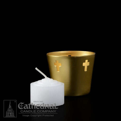 6-Hour Best Quality Votive Lights Straight Side for Aluminum Votive Cups