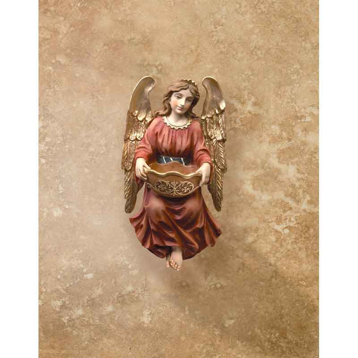 6.5inAngel Holy Water Font