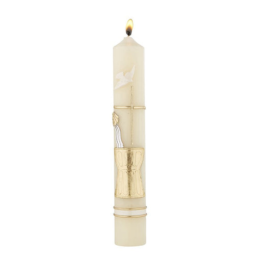 9-3/4" Baptismal Candle