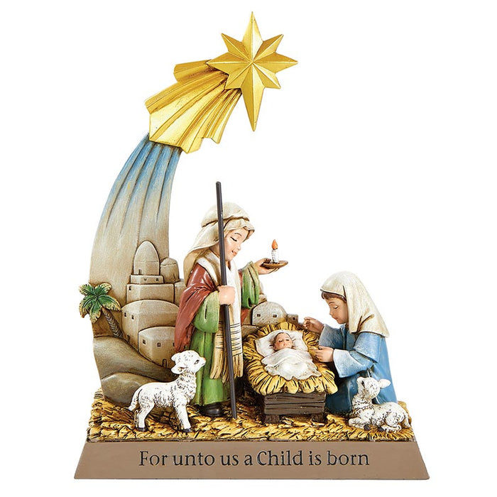 9.25"H Bethlehem Star Nativity Figure