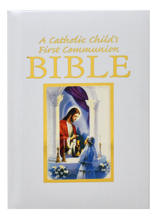 A Catholic Child's First Communion Bible - Traditions - Girl