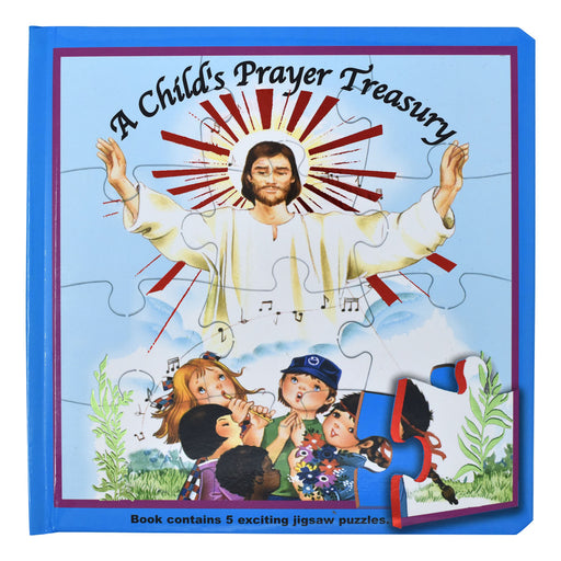 A Child's Prayer Treasury (Puzzle Book) - 4 Pieces Per Package