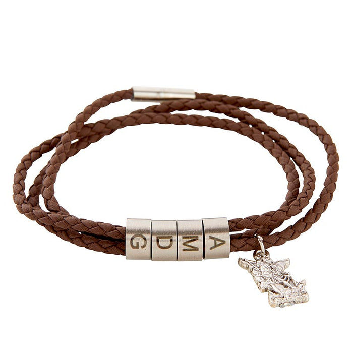 "AMDG" Wrap BraceletAd Majorem Dei Gloriam - AMDG Wrap Bracelet