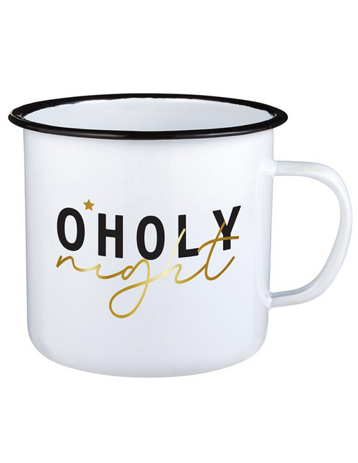 24oz Enamel O Holy Night Mug - 3 Pieces Per Package