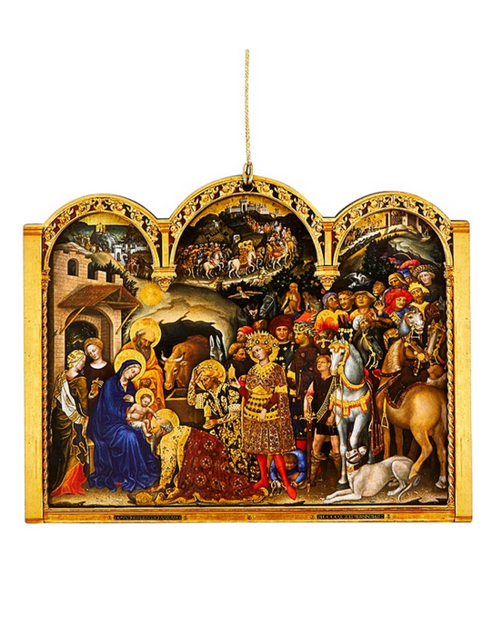 Adoration Of The Magi Christmas Ornament - 6 Pieces Per Package Christmas Gift Christmas Season Decor Christmas Celebration Christmas Symbols