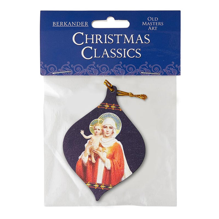 Our Lady of Palestine Christmas Ornament - 1 Piece Per Package