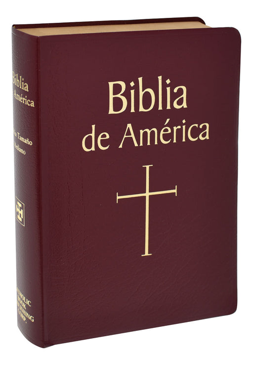 Biblia de America - Burgundy