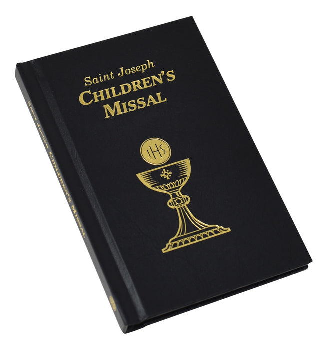 Black Saint Joseph Children's Missal - 4 Pieces Per Package