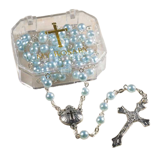 Blue Baptism Sacramental Rosary