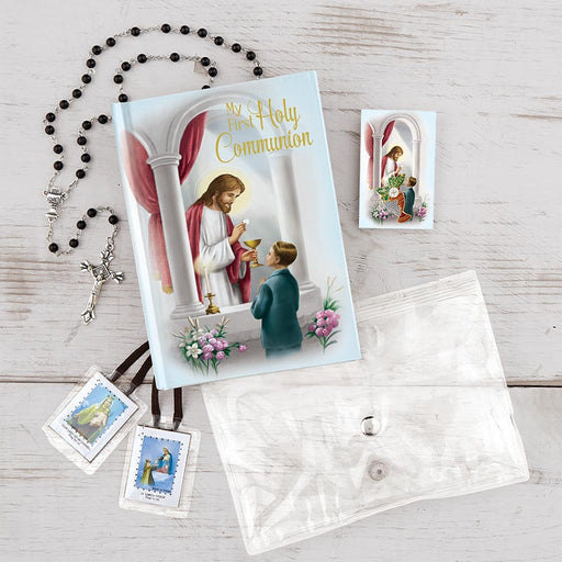 Boys First Communion Wallet Set - Design 2