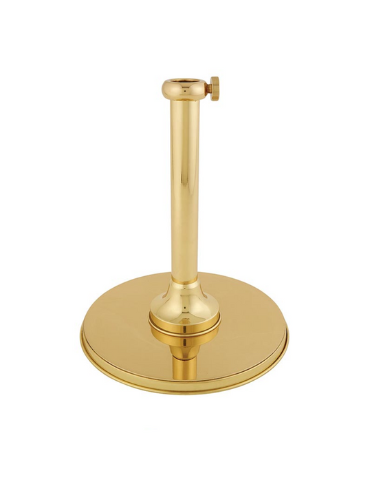 12" Brass Crozier Stand