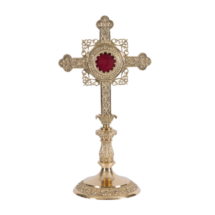 Traditional French Style Cross Reliquary