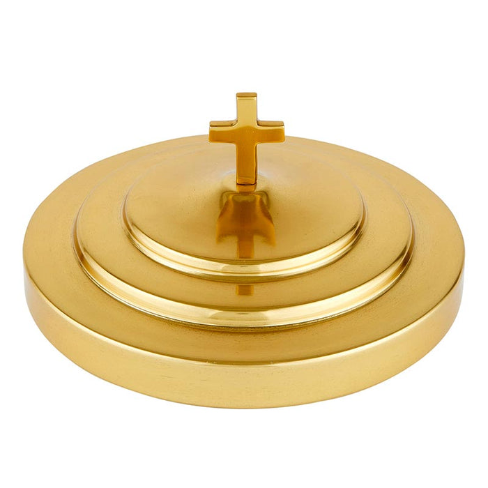 Bread Plate Cover (Brass-Tone Aluminum)