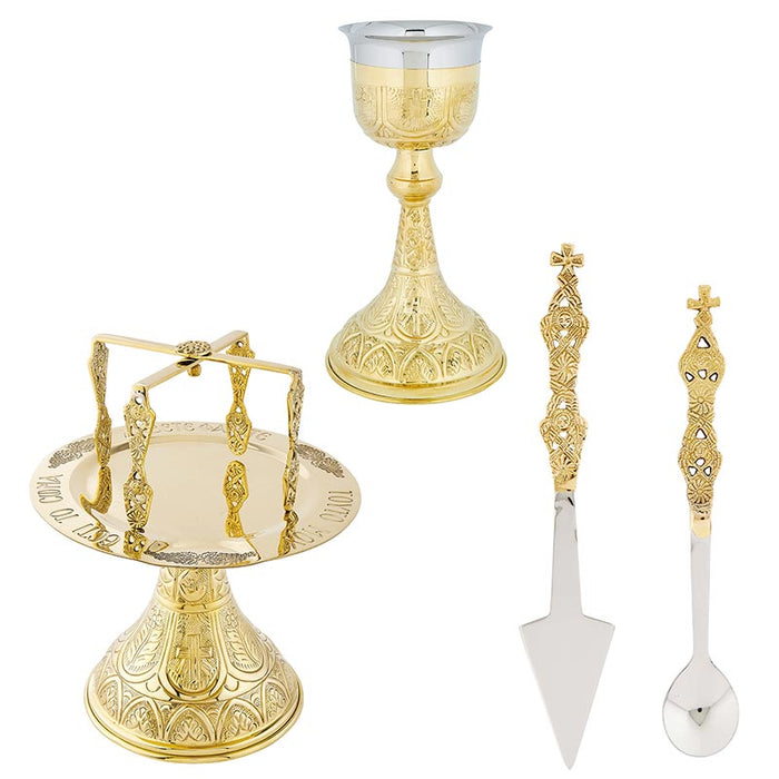 Byzantine Orthodox Chalice Set