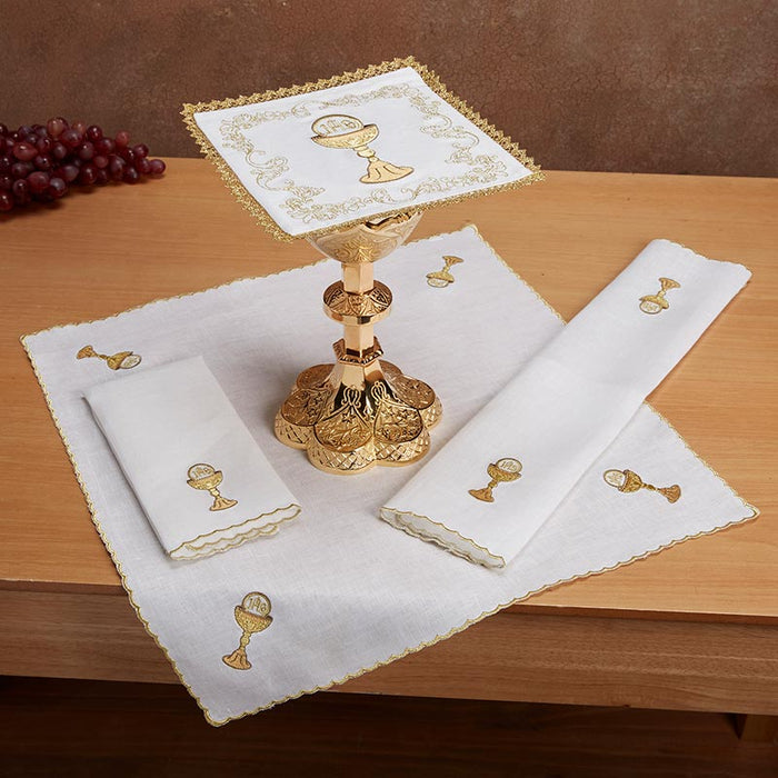 Chalice & Host Altar Linen Gift Set