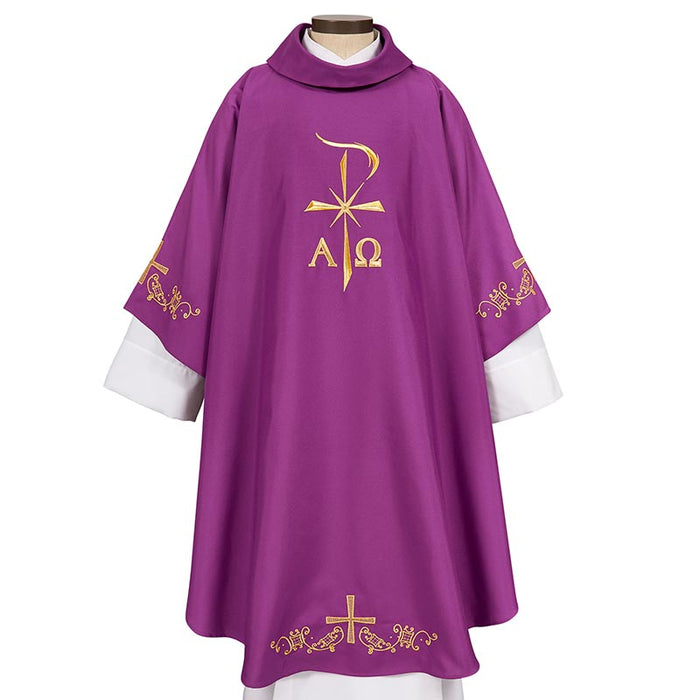 Chi Rho Chasuble - Castel Gandolfo Collection