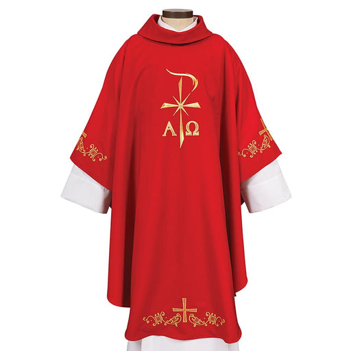 Chi Rho Chasuble - Castel Gandolfo Collection