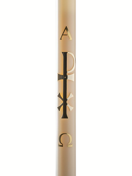 Paschal Candles Shells - Chi Rho - 9 Sizes