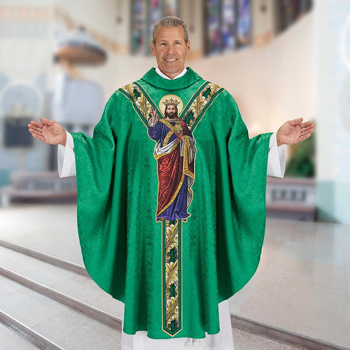 Christ The King Chasuble Collection Church Supply Church Apparels