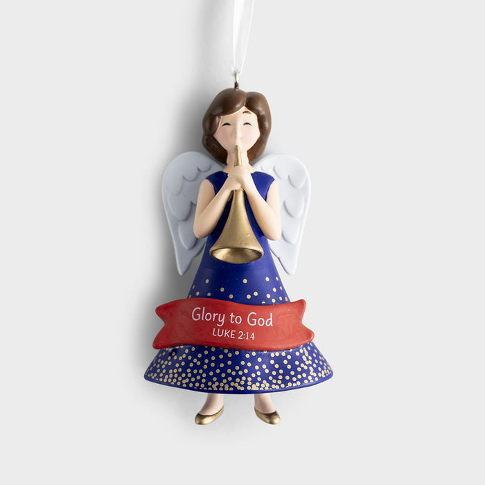 Christmas Ornament - Glory to God Angel