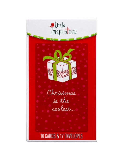 Christmas is the Coolest - Little Inspirations - 16 Christmas Boxed Cards