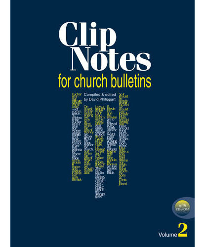 Clip Notes for Church Bulletins - Volume 2 with CD-ROM