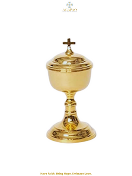 Travel Size Small Gold Plated Ciborium