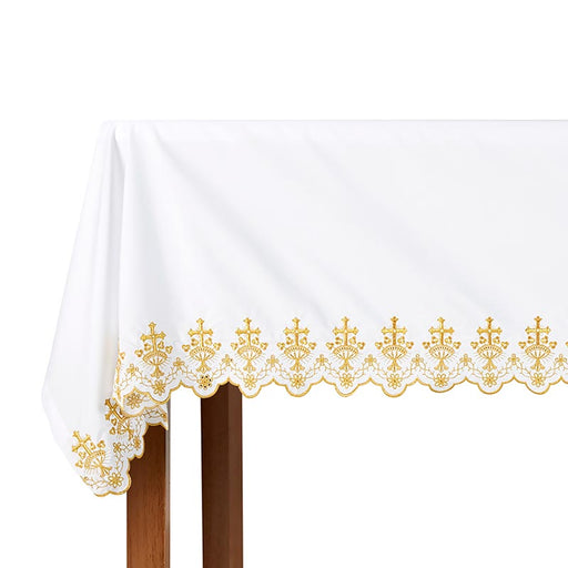 Embroidered Ornate Cross Altar Frontal