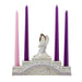 7.25"H Angel Advent Candle Holder