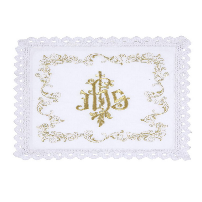  Embroidered IHS Altar Linen Gift Set