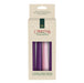 6" H Advent Taper Candle Set - 4 Pieces Per Package