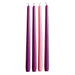 12" Advent Taper Candle - 4 Pieces Per Set