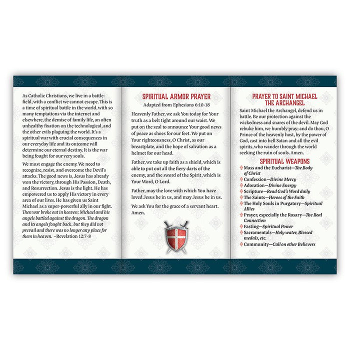 Spiritual Warfare Trifold Pocket Card