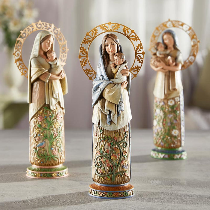 Madonna and Child Fall Figurine