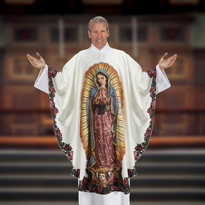 Our Lady of Guadalupe Polyester Chasuble