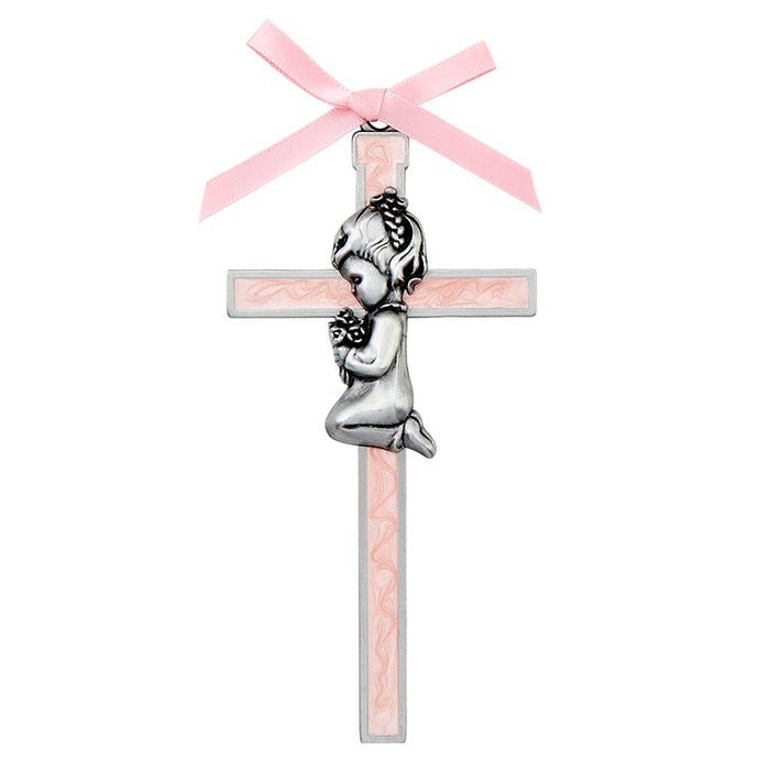 Girl Pink Crib Cross