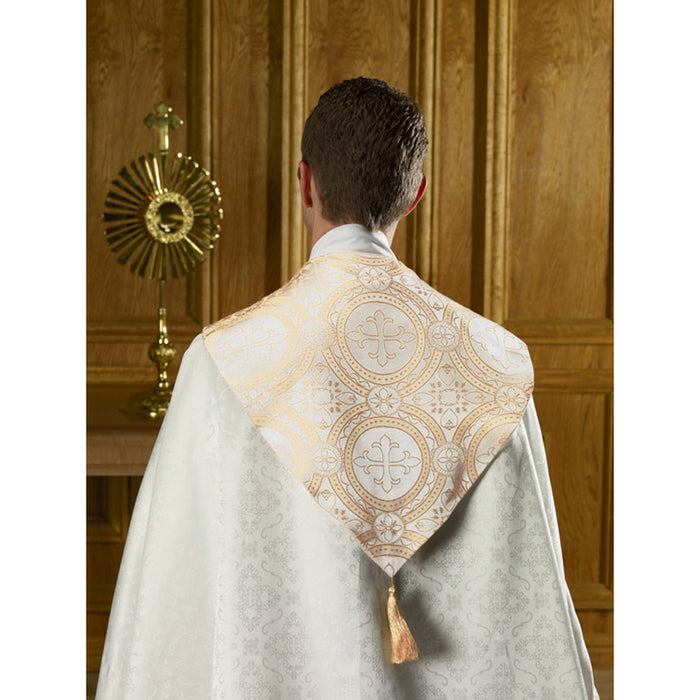 Gold Medallion Collection Cope and Humeral Veil Set