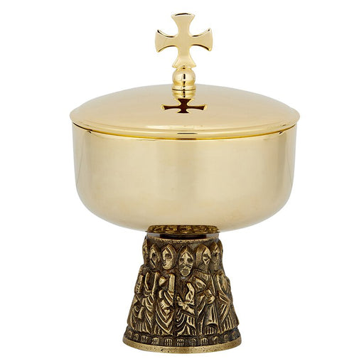 Gold Plated Last Supper Ciborium