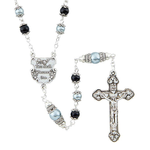 Grey Intertwining Wedding Rosary