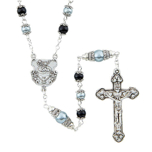 Grey Intertwining Wedding Rosary