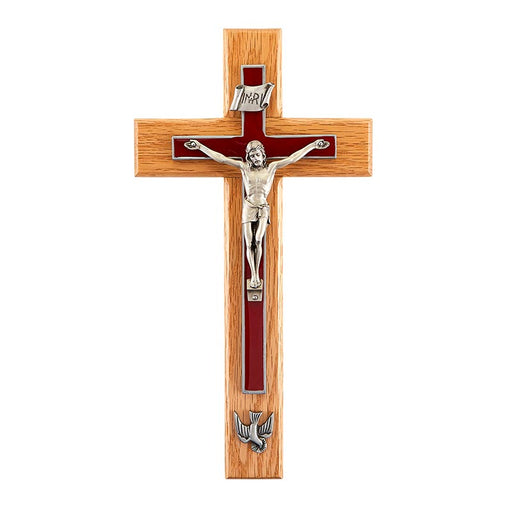 Holy Spirit Confirmation Red Wall Crucifix