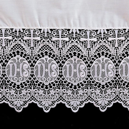 IHS Lace Altar Frontal