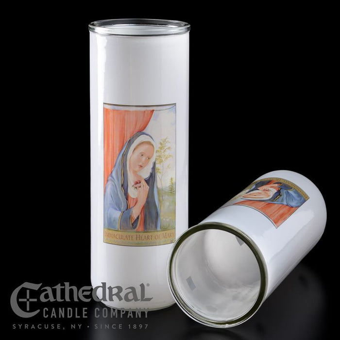 5, 6, 7-Day Sacred Image Candle Globes