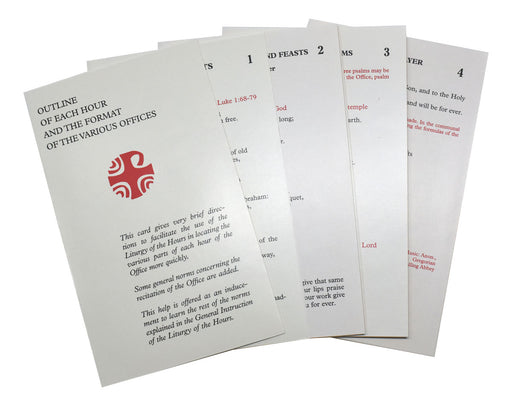 Inserts (Liturgy Of The Hours) - 24 Pieces Per Package