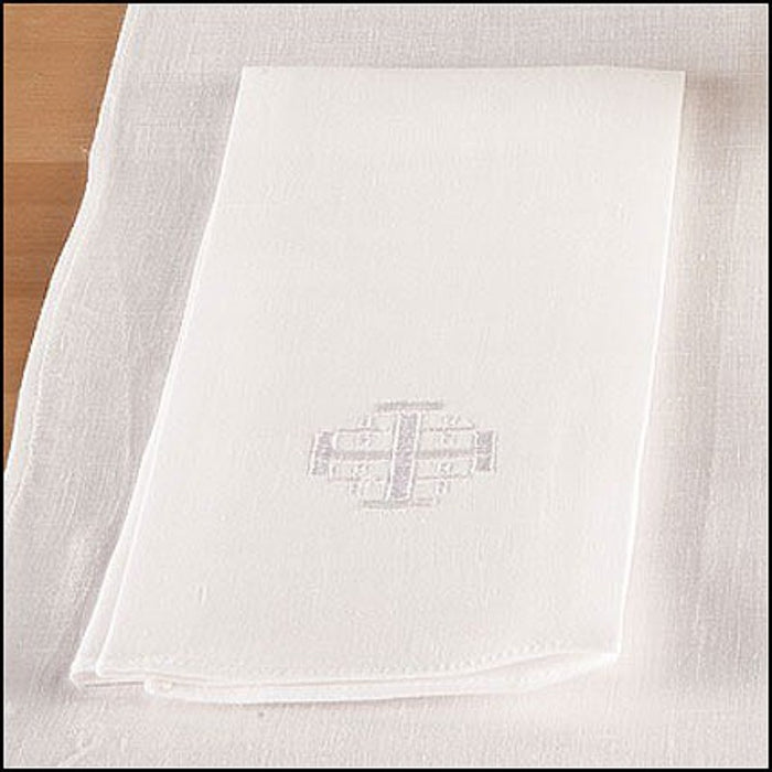 Jerusalem Cross Lavabo Towel - 4 Pieces Per Package