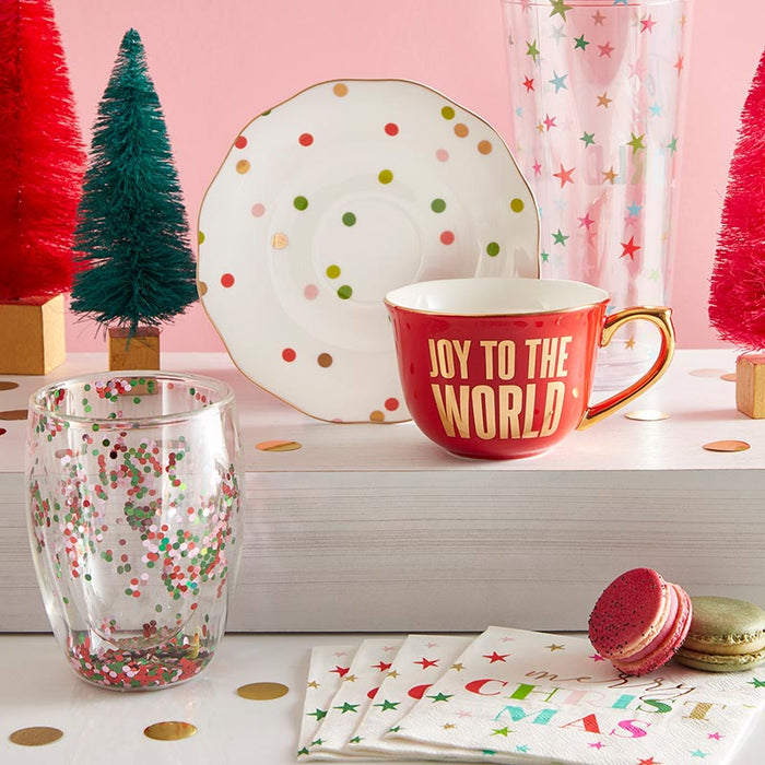 Joy to the World Teacup