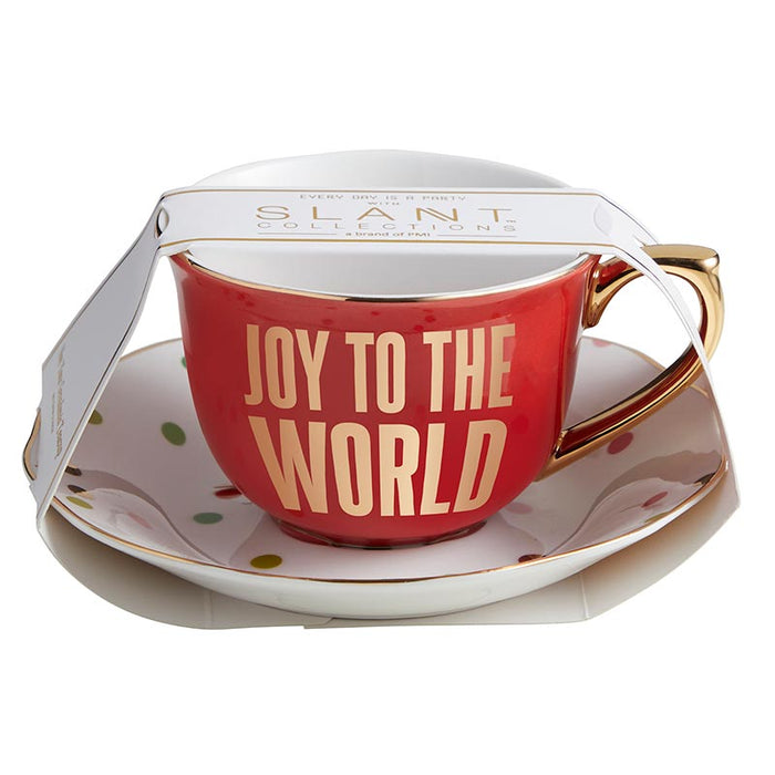 Joy to the World Teacup